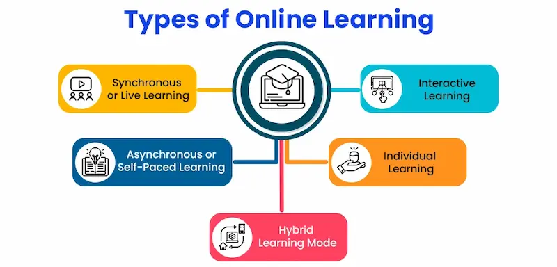 types of online learning