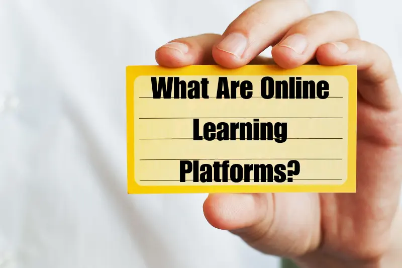 what are online learning platforms